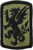 415th Chemical Brigade OCP Scorpion Shoulder Patch